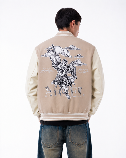 Chaqueta ángel crema