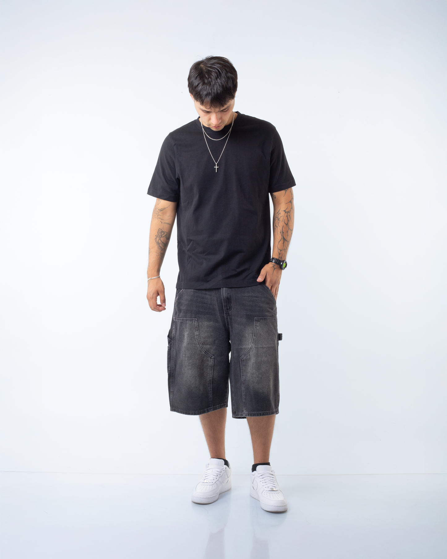 short doble knee braile