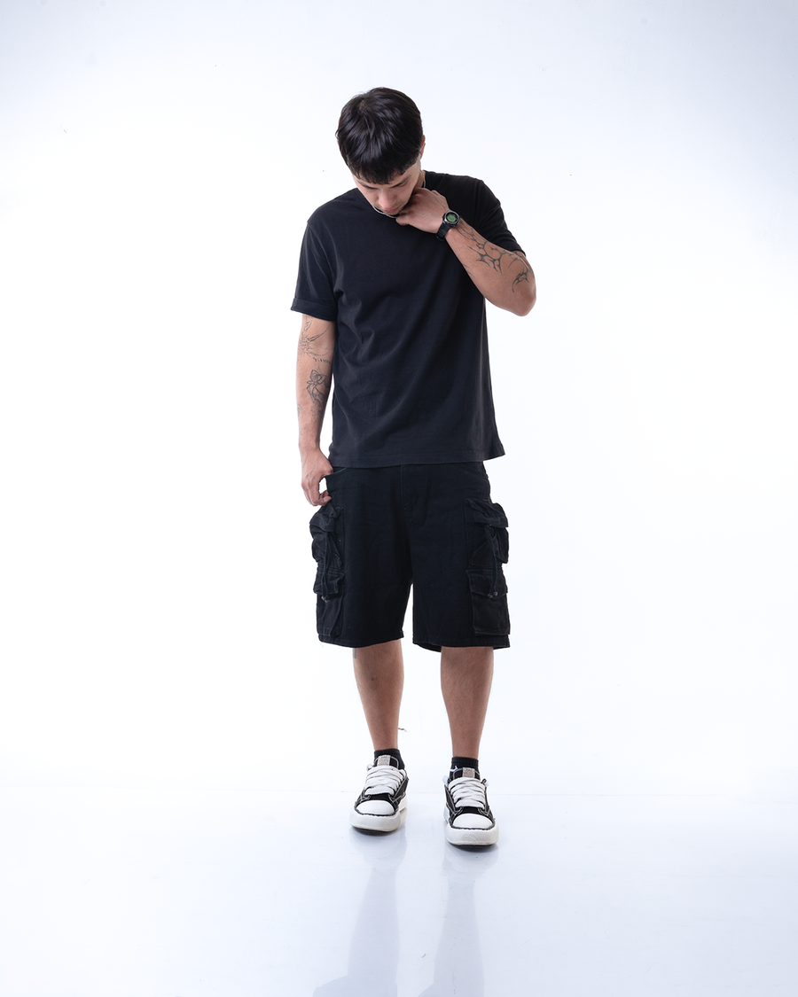 Short cargo Black