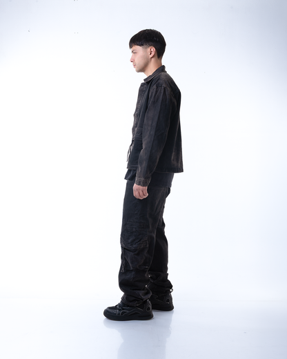 Chaqueta mezclilla Black