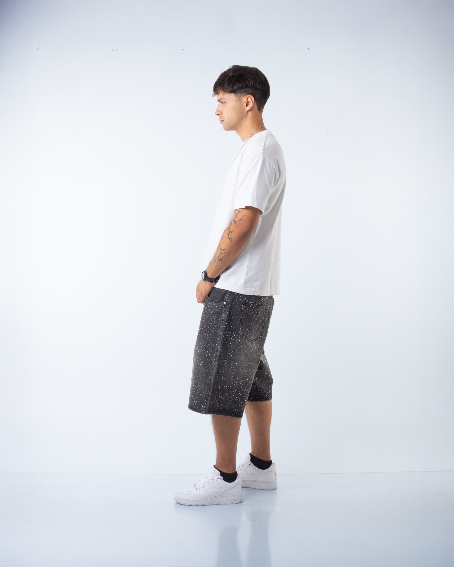 short glitter angeles