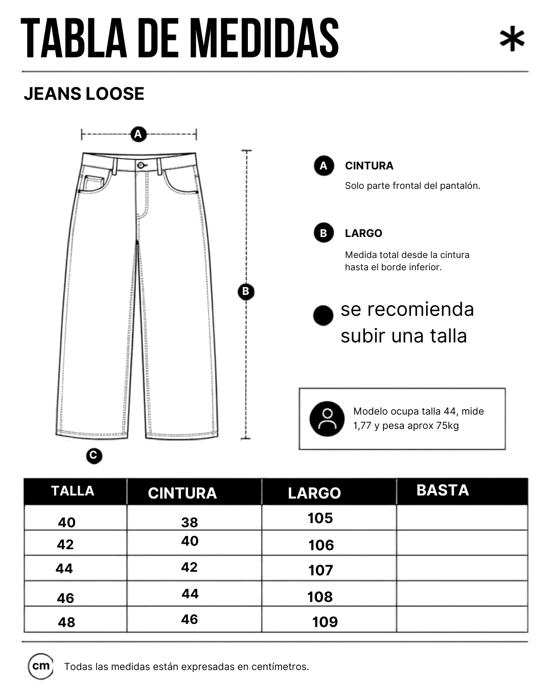 jeans cargo loose 709