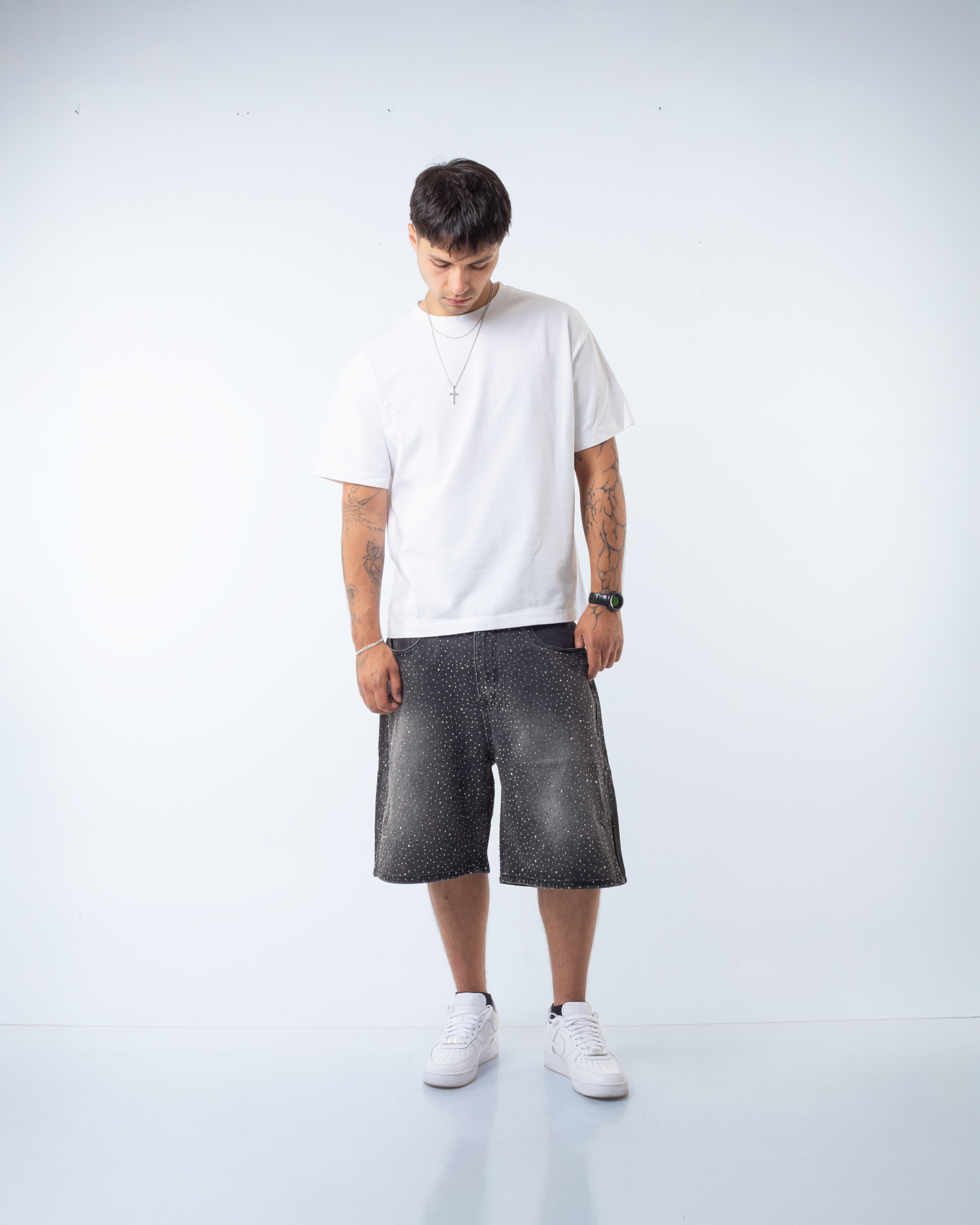 short glitter angeles