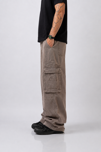 Jeans cargo loose 705
