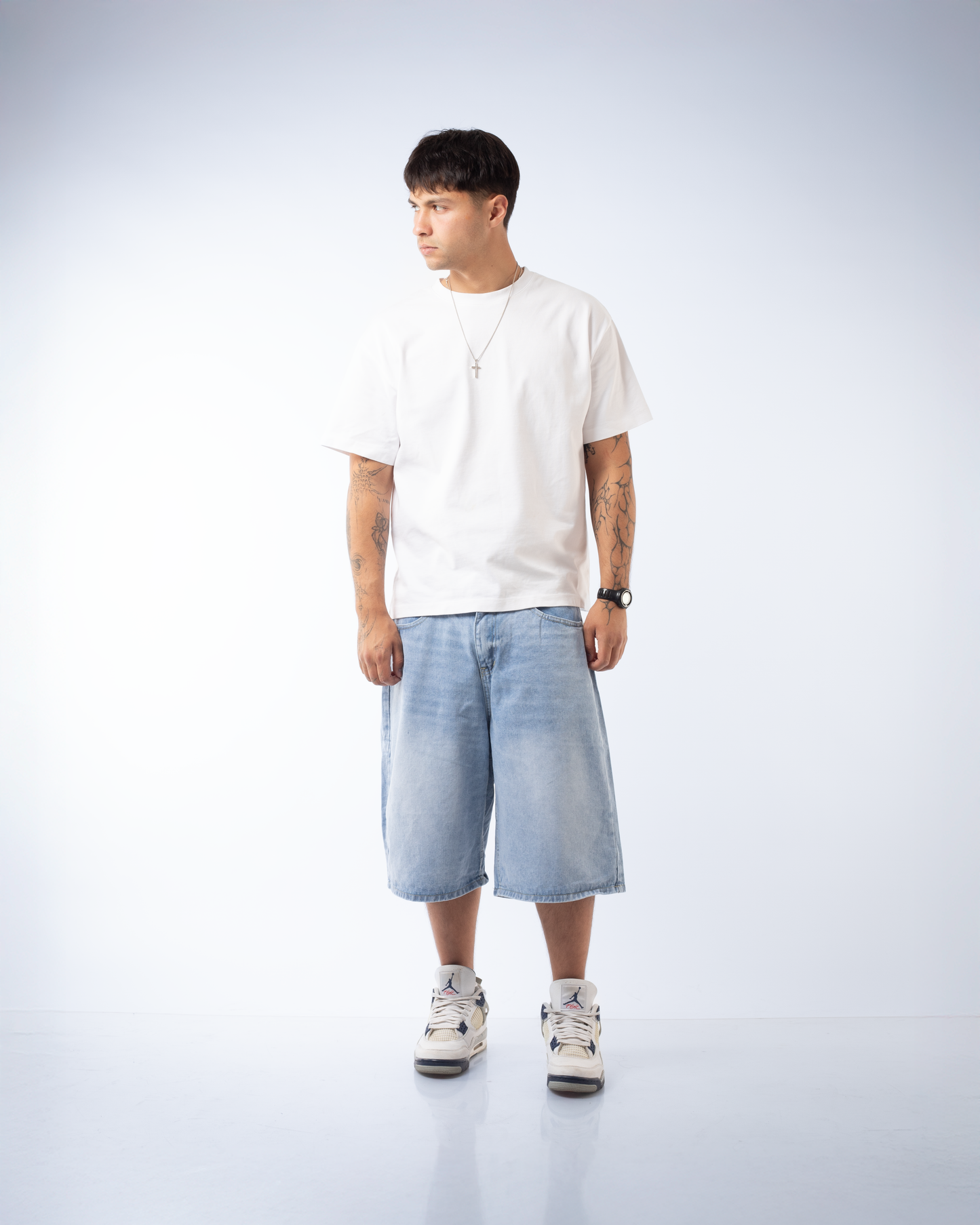 baggy short denim