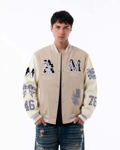 Chaqueta ángel crema