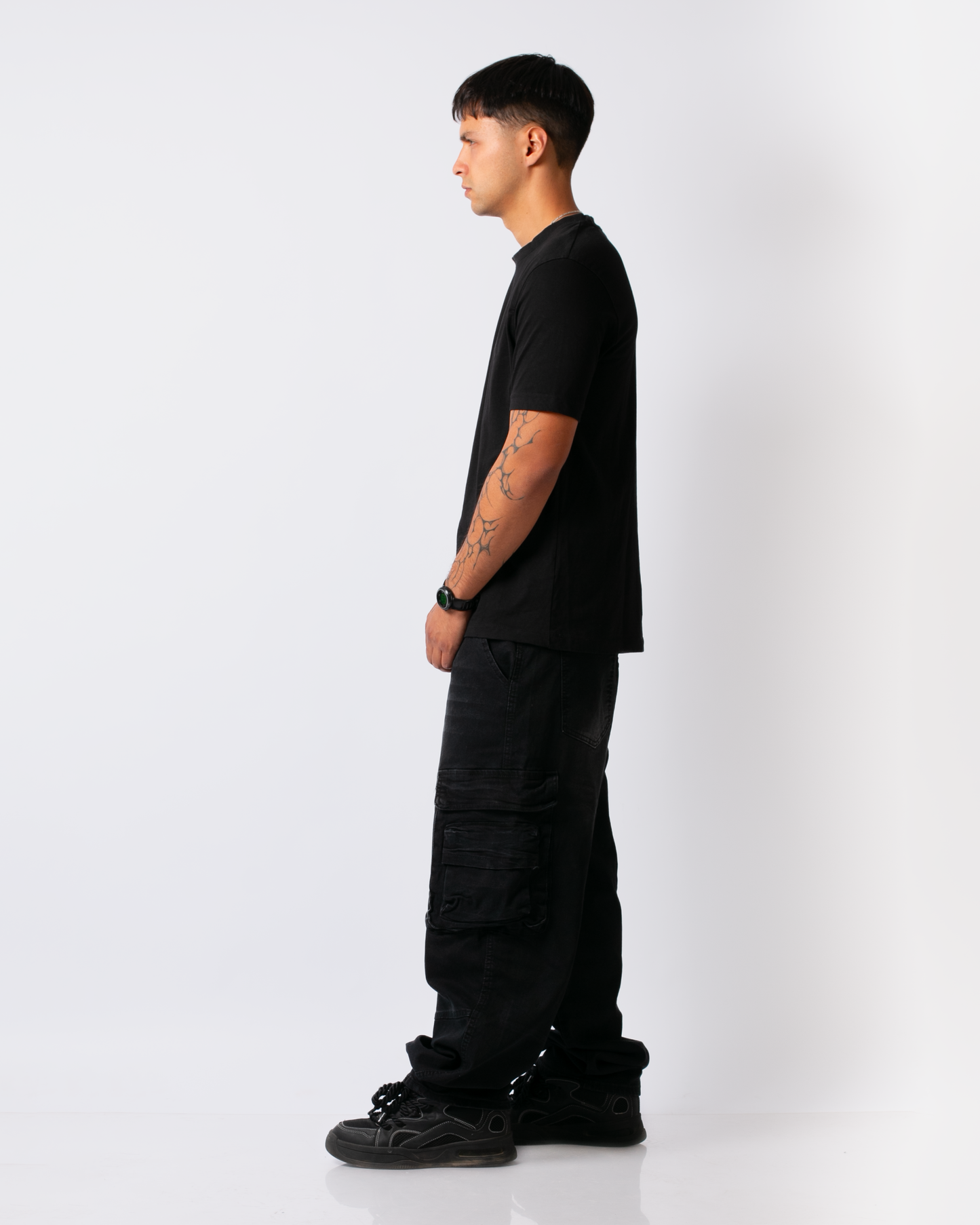 cargo loose fit elasticado 701