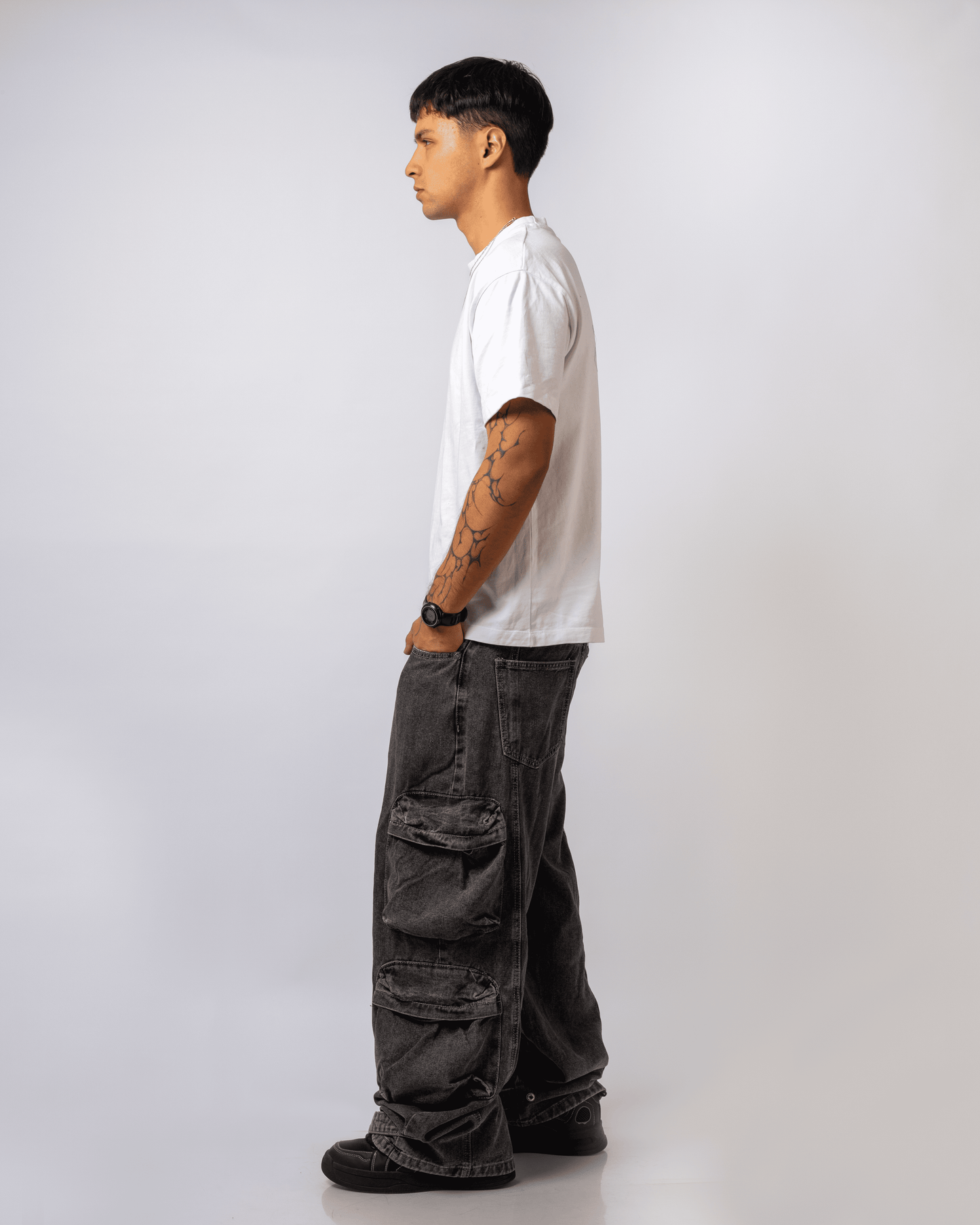 jeans baggy cargo 105