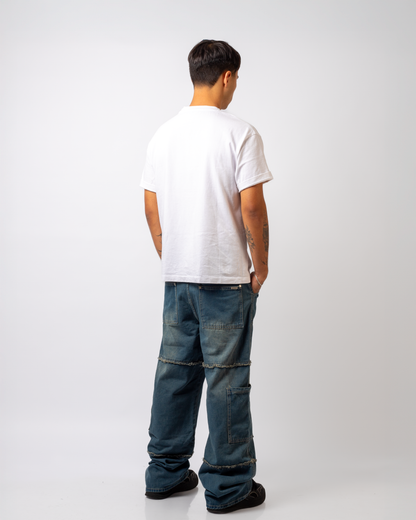Jeans Cargo Baggy Plate